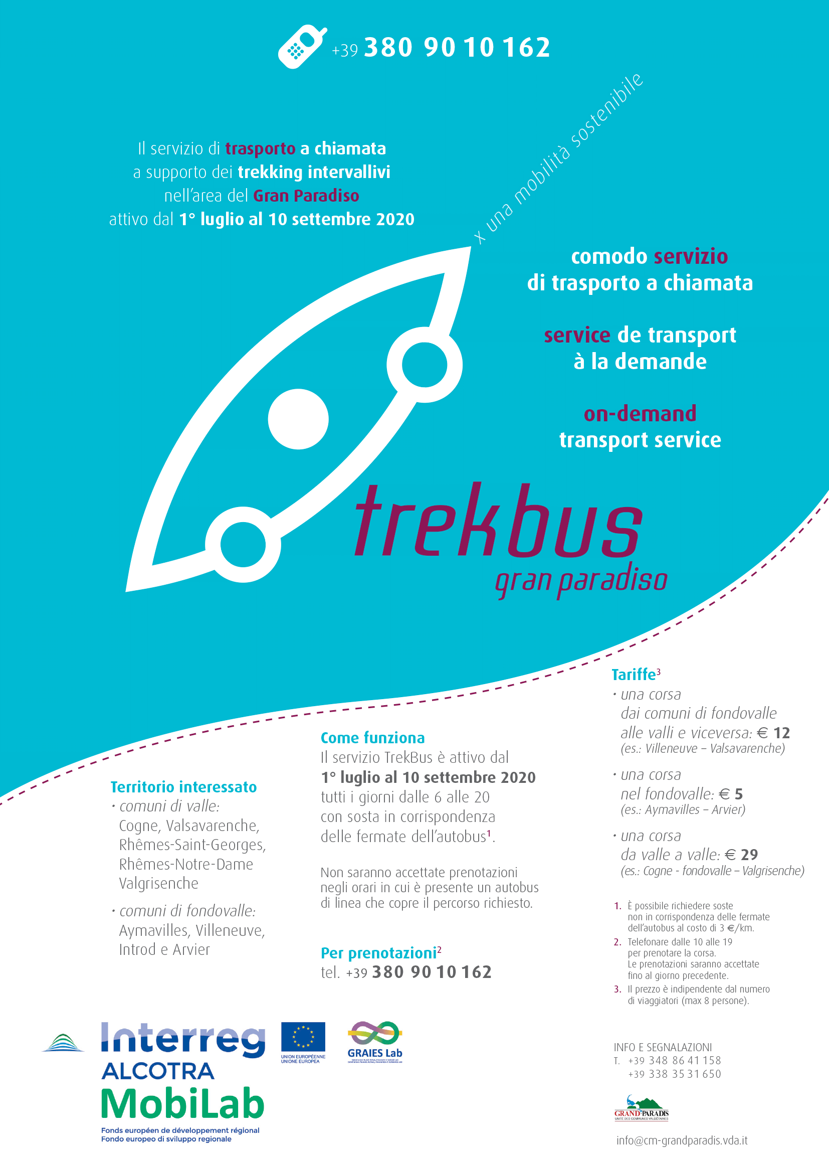 Trekbus Gran Paradiso